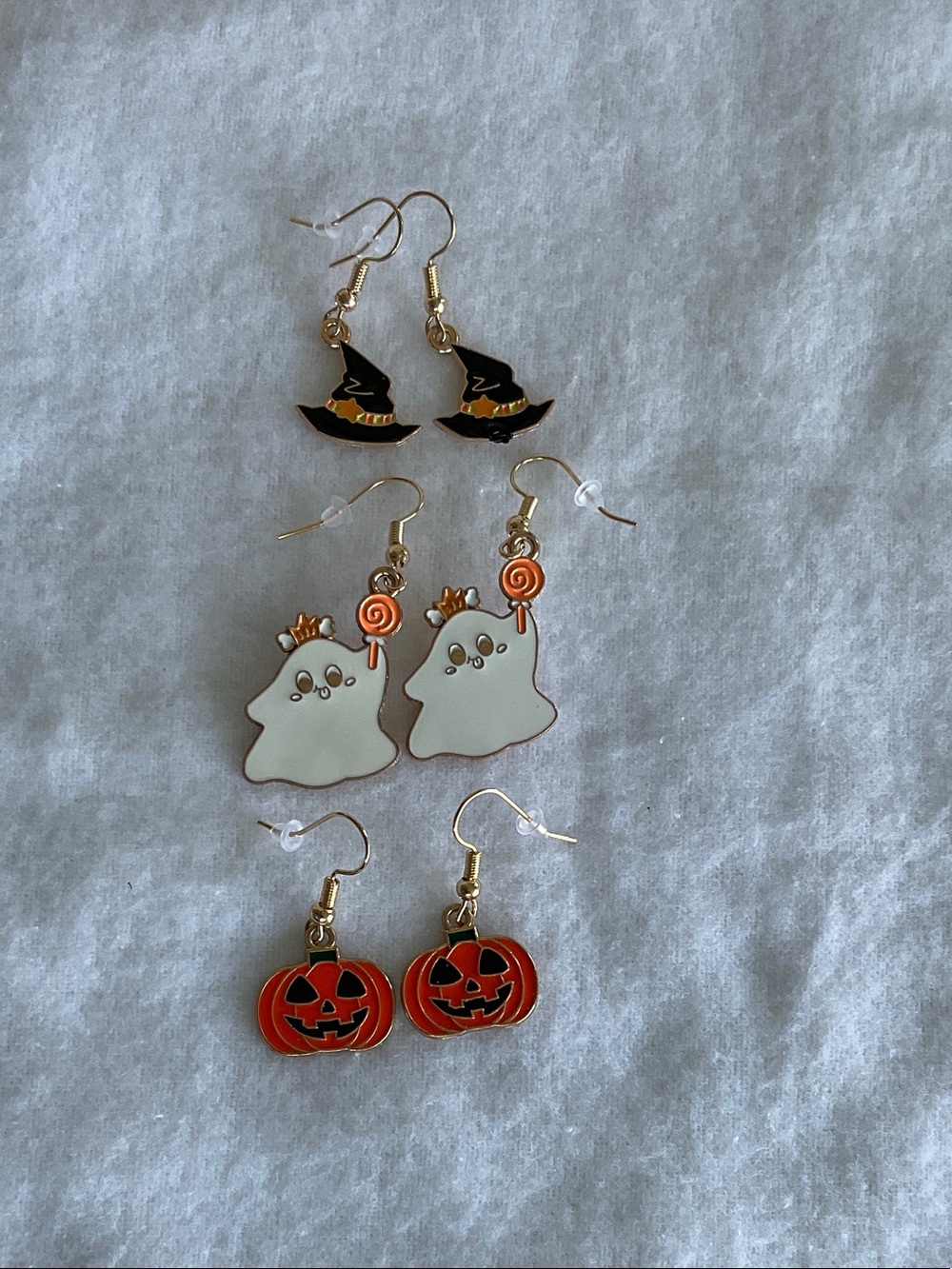 Halloween Earrings Pair Of Three